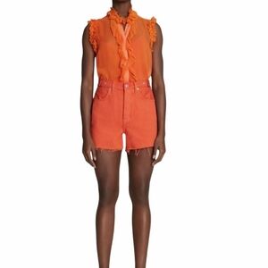 7 For All Mankind Silk Blouse